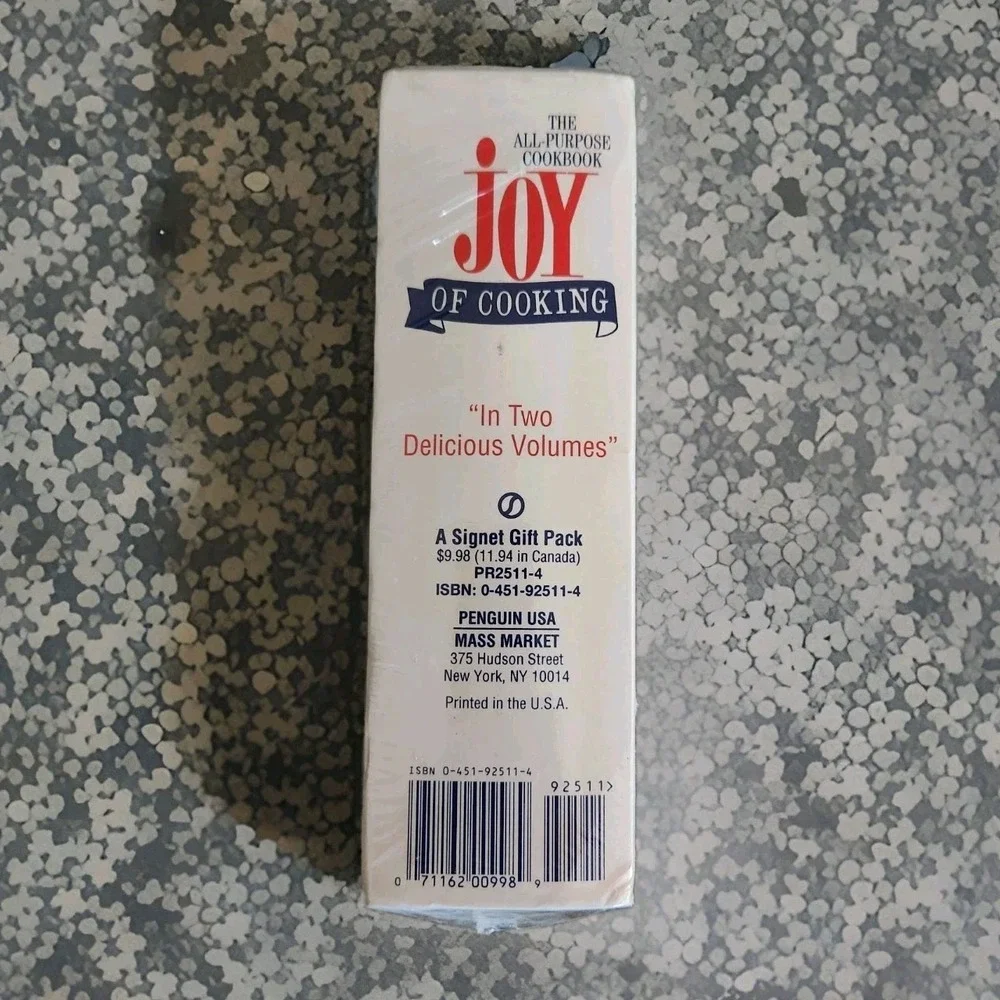 The Joy of Cooking Cookbook 2 Paperback Box Set 1974 Signet Irma Rombauer NEW